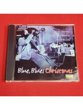 Blue Blues Christmas Music CD 1997